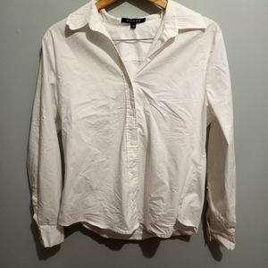 (3for$20) Chaus size 14 white button up shirt